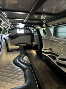 Luxury wedding transportation by Let the Good Times Roll Limousine Service with elegant limousines and chauffeurs.