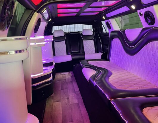 Luxury limousine for prom night in New Orleans, featuring Let the Good Times Roll Limo's stylish ride and safety emphasis.